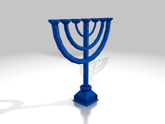 Menorah/Lampstand by GISJonBrock