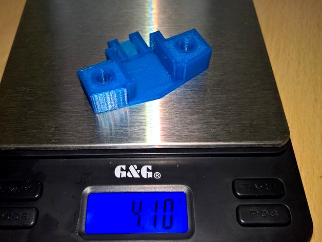 ZMR250 XT60 Stackable Plug Stecker Mount SMALL by dergutehirte