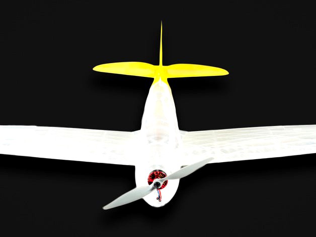 RC Thunderbolt, Wing test part, Slic3r version by stephencz