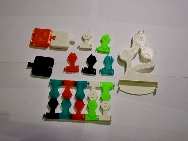 Dna Rna Building Set Transcription And Translation Model By Chemteacher628 3d