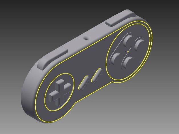 SNES Controller by EHSamuel