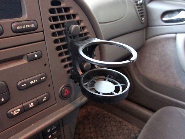 Cup Holder for Saab OG9-3 by TommysDesign