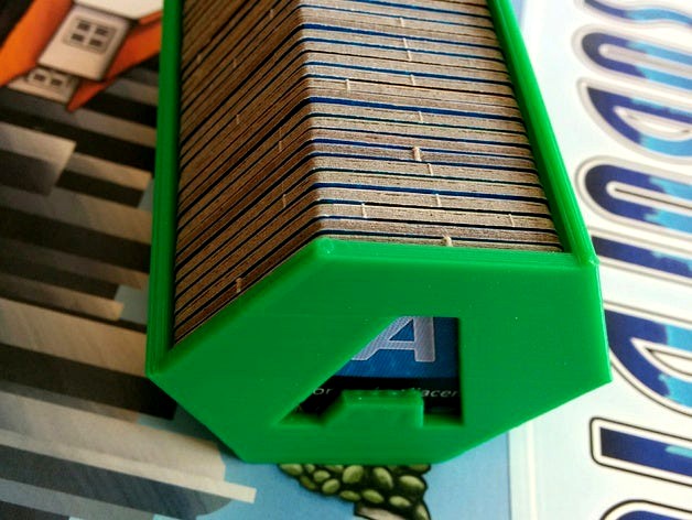 Hex Tile Holders for Suburbia Board Game by bgmodder