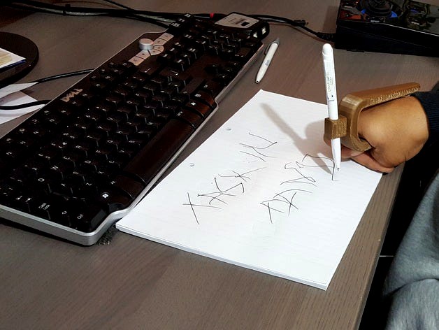 Disability Friendly Pen Holder  by shazmataz