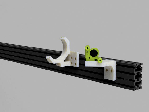 LaserTube hanger for lasersaur 14.03 by OpenFab_bxl