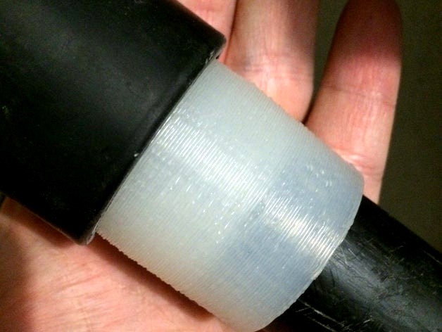 Vacuum Attachment Adapter - 1 1/4" OD to 1 1/2" ID by ezrec