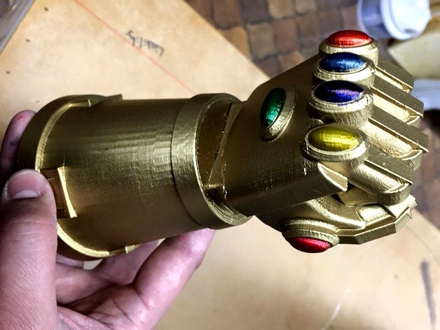Infinity Gauntlet Dice Cup by Brendantang