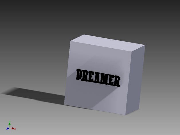 "Dreamer" Desk Ornament by CameronRiley23