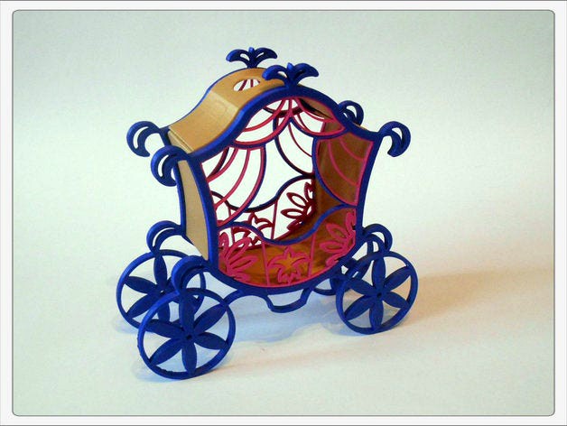 The carriage for Cinderella. by TanyaAkinora