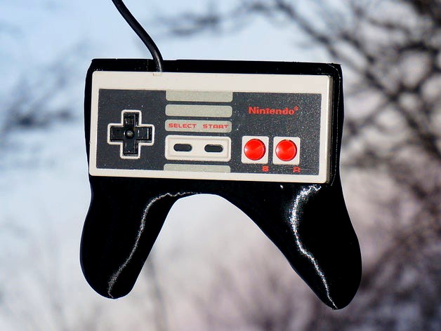 NES Controller Grip / Handle / Holder - Nintendo Entertainment System Gamepad by tonyyoungblood