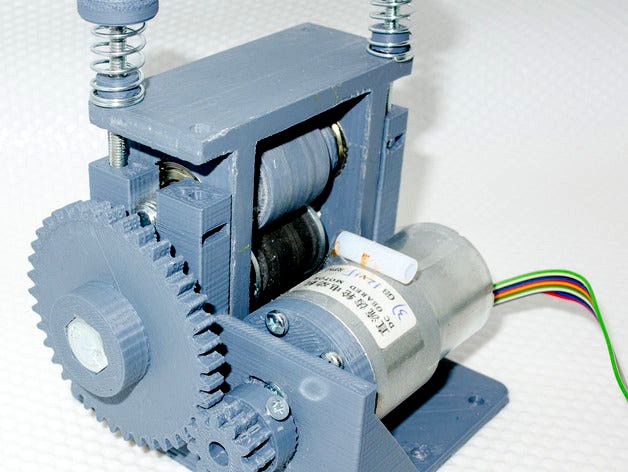 Extra parts for Filament extruder puller by wingmaster  by glassy