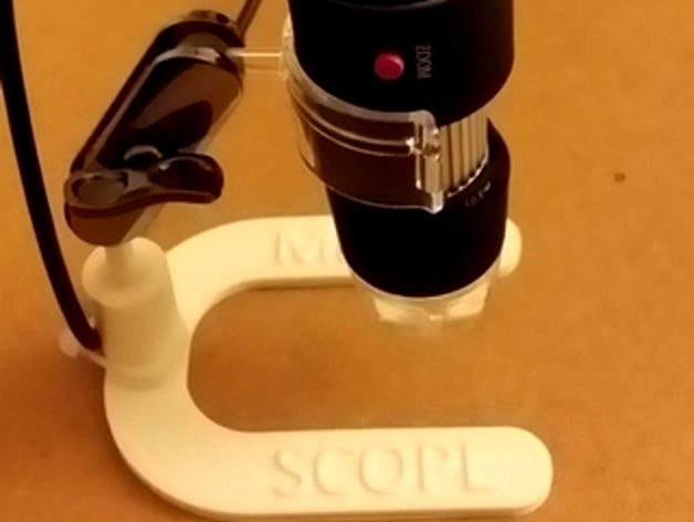 USB microscope stand by gebeclair