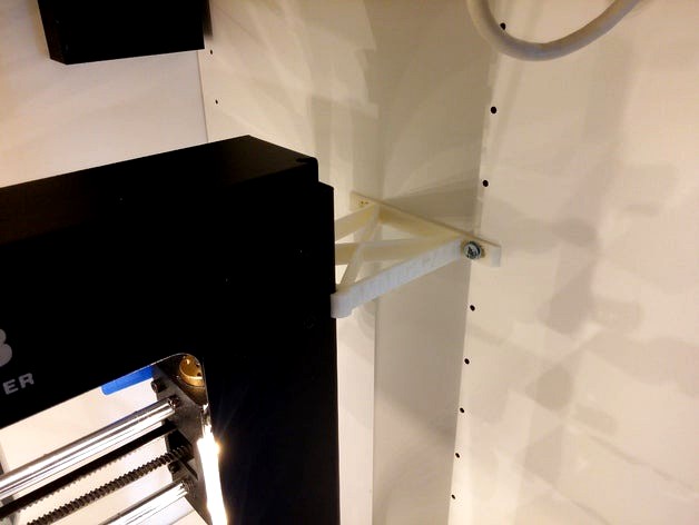 Z-axis stabilizer Wanhao i3 duplicator MakerSpace in cabinet by Webberen