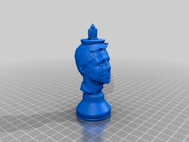 Vianey Villela King Chess piece sample by Tectrixinfo