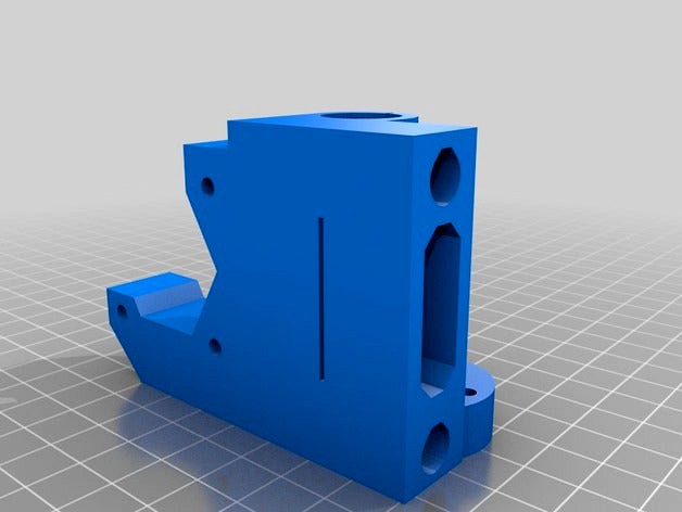 Folgertech Stock X-Axis Left and Right Leadscrew Mod by cmenchion
