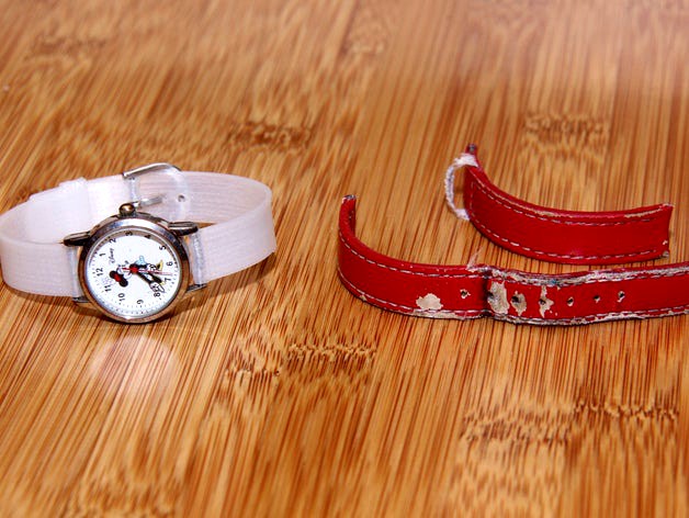 Watch band replacement - 12mm wide by WhyAndHow