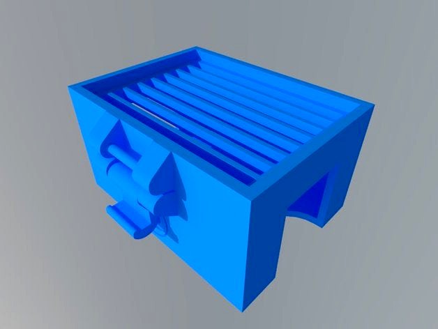 MTG - Latching Deck Box - V2 (UNTESTED) by DraftingDigital