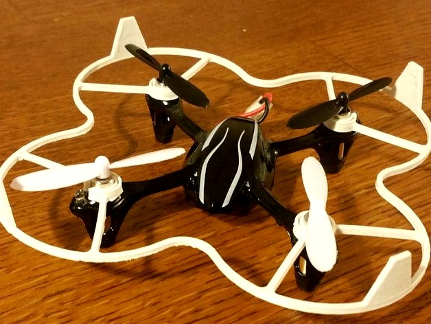 hubsan x4 H107L protection hélice by kawa18