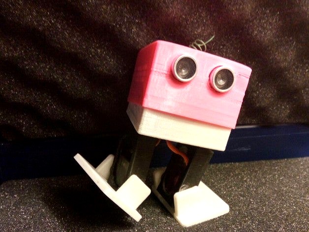Bobwi - Cheap, dancing robot. (with BT and easy to print) by galile0