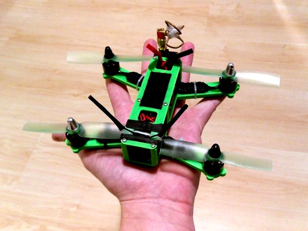 Froggy 150 micro FPV racer by janmittner