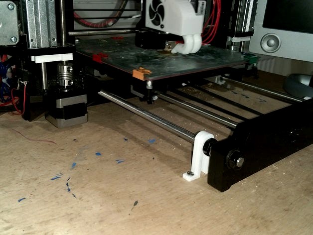 Fasteners feets Geeetech prusa i3 x by Antonalbert