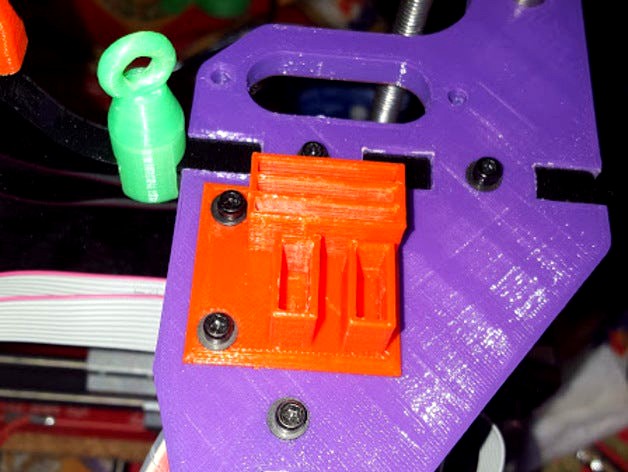 Another SD and USB Key holder for Geeetech PRUSA I3X by jerryciano