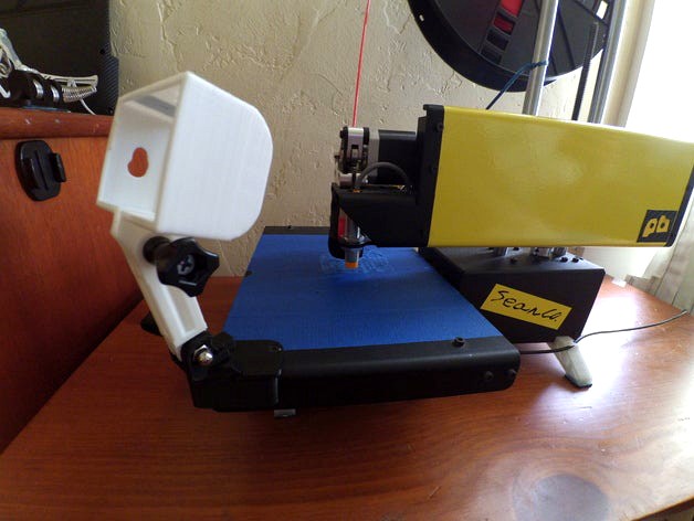 Gopro Mount for printrbot simple metal bed by senorbanana