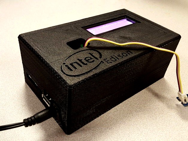 Intel Edison / Grove Modular "Black Box" Case by Hydroslide