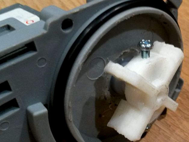Dishwasher water pump prop by tamas