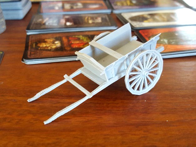 Small Cart 28mm - fits 1" base by Talismancer