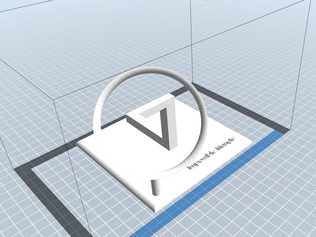 Impossible Triangle by EpiCabbage