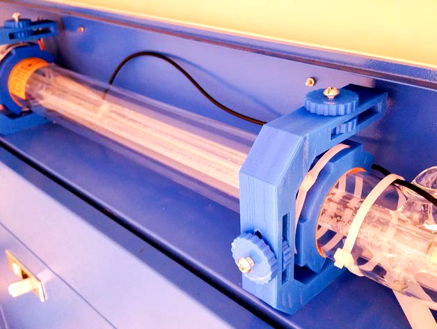 50-60W CO2 laser tube hanger for SH-G350 laser cutter by bratan