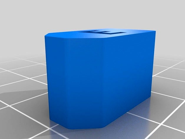 XT60 Cap Empty, Full, and Storage with Large Letters by sniffle