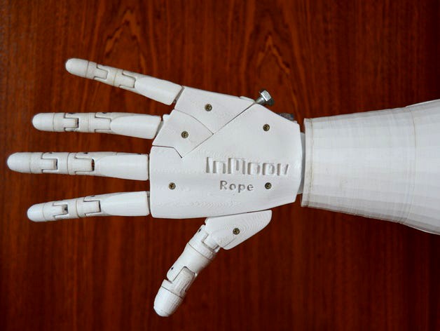 InMoov Hand (modified) by PRopeG