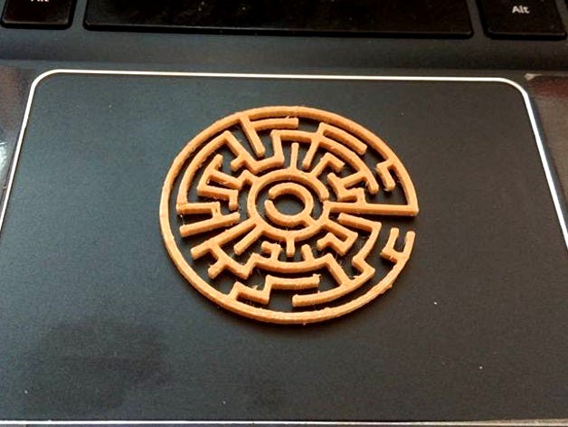 Maze circle generator by JustinSDK