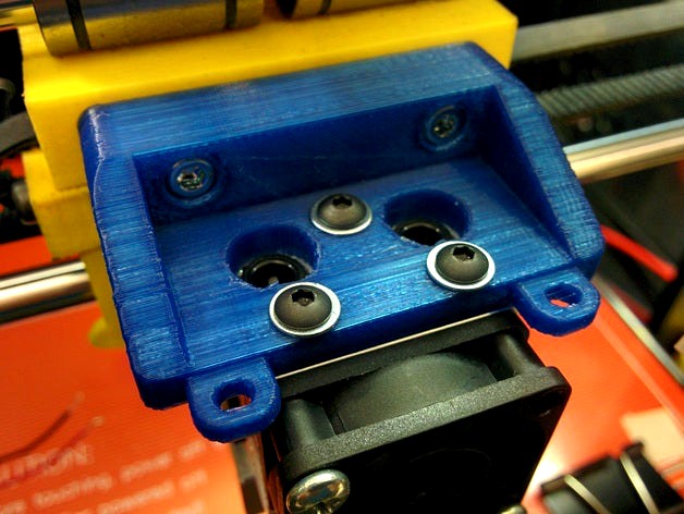 Chimera/Cyclops mount for Prusa i3 hephestos by tomtom2401