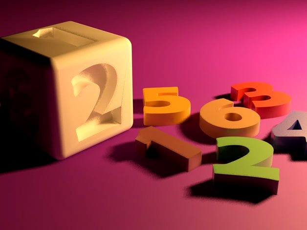 Numeric dice by Malmo