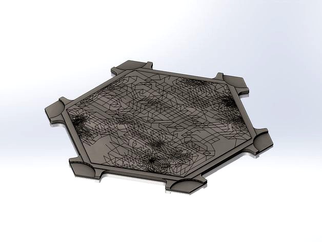 3D Catan Fog Hexes for Seafarers Expansion by Popsicle_peon