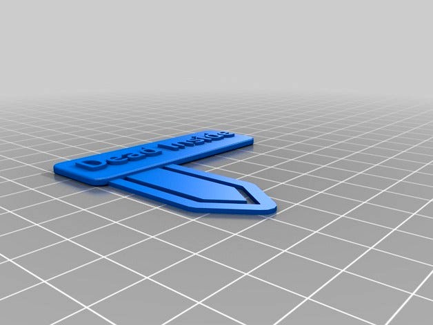 Dead Inside Book mark by driverjcs