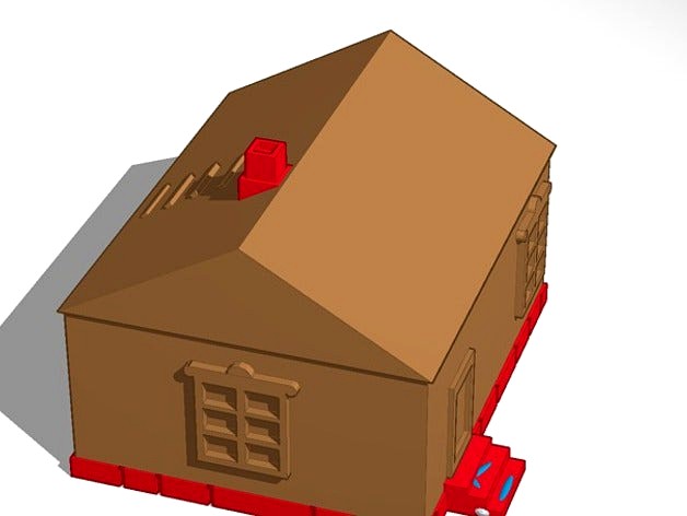 Finnish house, early 20th century by Nihvu