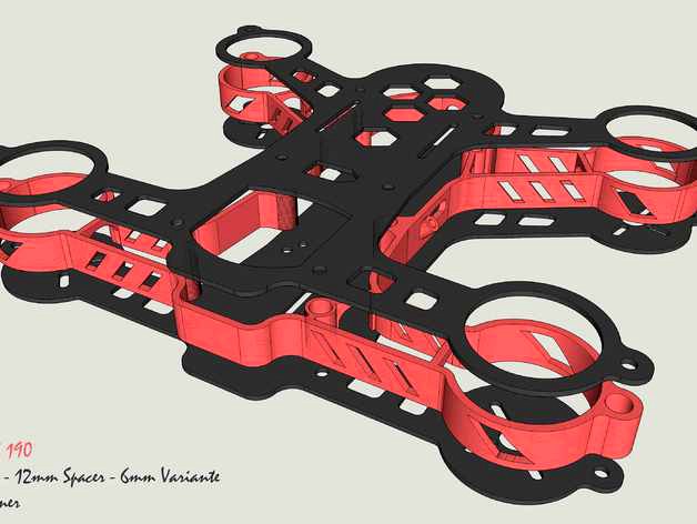 FPV-Racer Hammerhead 190 22xx Motors by btotherunner