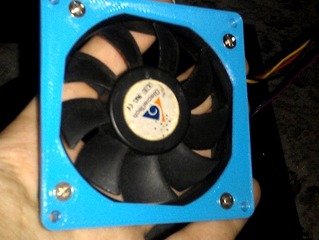 80mm to 70mm fan bracket by SQLek