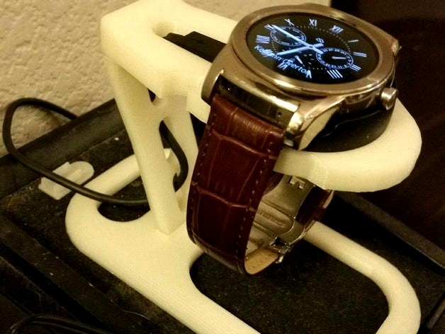 LG Urbane Watch charging stand by wylekyot