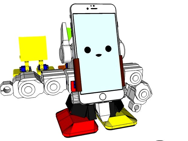 MobBob V2 Remix Upgrade - Smart Phone Controlled Robot by Zalophus