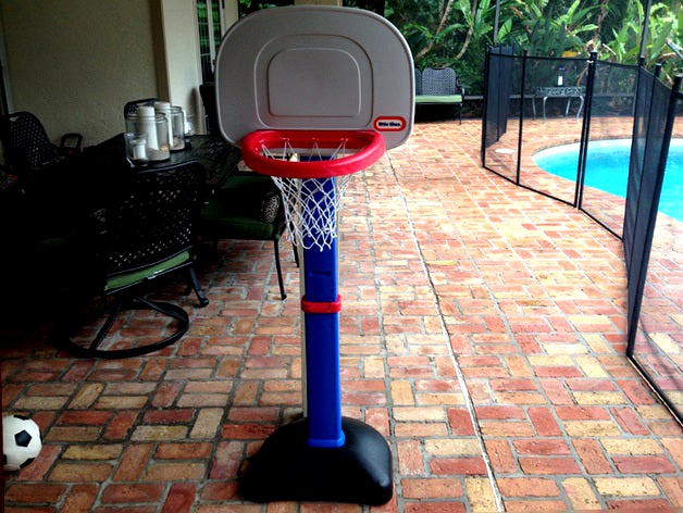 Little Tikes Basketball Hoop Hinge by mjnewman