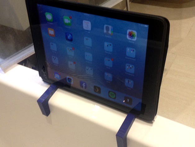 Ipad Air Dock for Bathtub by tarcus