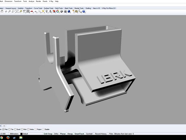 Iphone 6-6S Passive Amplifier Keychain  by BRKDSGN