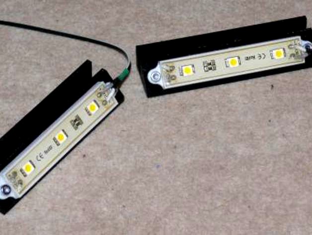 Simple LED Holder for K8400 by hlipa