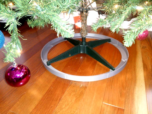 Christmas tree circle by MarcElbichon