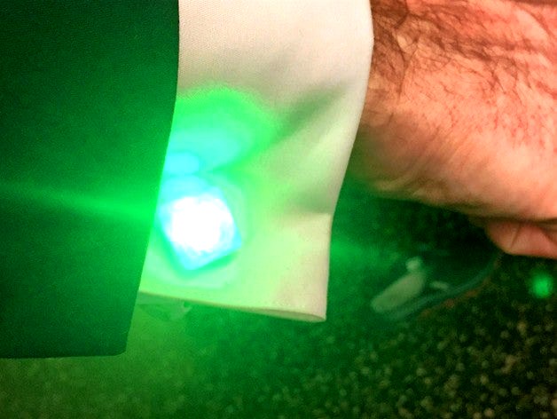 Illuminated Cufflinks by flyinggorilla